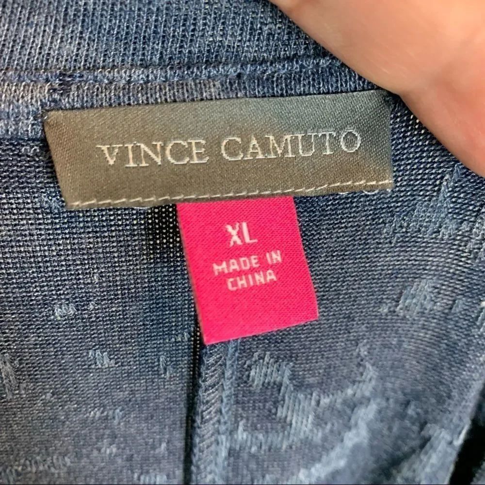 Vince Camuto Melange Jersey Pocket Tee large new with tags - Picture 7 of 10